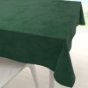 Biante Zamatový štvorcový obrus Velvet Prémium SVP-012 Zelený 60x60 cm