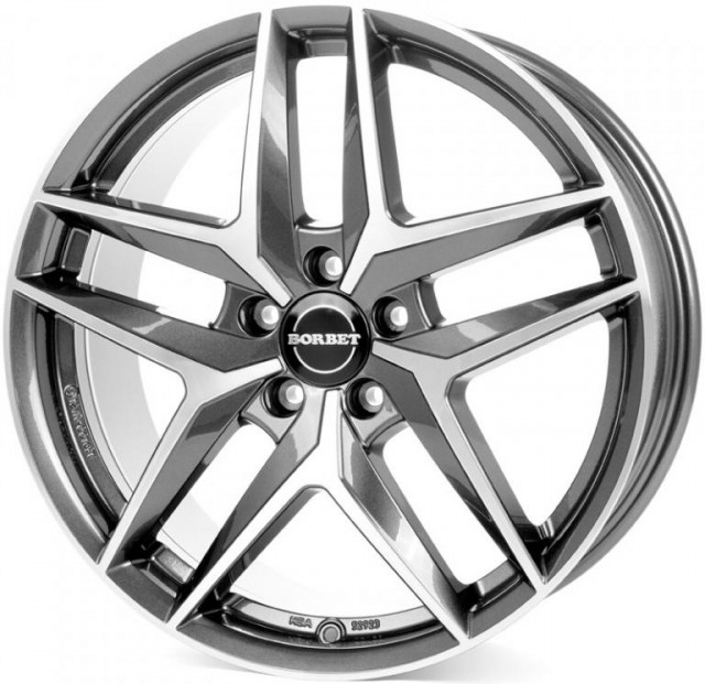 Borbet Z 7.5x18 5x112 ET43 mistral anthracite gloss