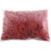 Gumičky Office Products 30mm 1kg červené