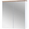 Comad Bali White skrinka 60x20x70 cm so zrkadlom biela BALI WHITE 840 FSC