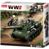 Sluban WWII M38-B0687 Sovětské samohybné dělo SU-85 - Stíhač tanků