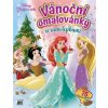Vianočné omaľovánky so samolepkami - Princezné