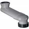 Odskokové koleno GEBERIT z PVC pre WC d90/de100-105,6 388350