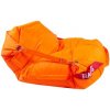 BeanBag 189x140 comfort s popruhmi fluo orange