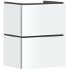 Hansgrohe Xilesa E Umývadlová skrinka, 62x48x38 cm, 2 zásuvky, matná biela 54290700-HG