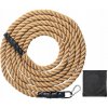 SucceBuy Lano na cvičenie pre silový tréning 7,62 m x 38,1 mm, prírodné vlákno