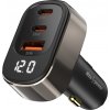 AlzaPower Car Charger X570 USB-A + USB-C Power Delivery 100 W čierna APW-CC3PD01AB