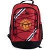 MANCHESTER UNITED FC Batoh Manchester United FC, čierno-červený, ergonomický