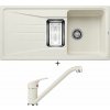Blanco SONA 6 S biela soft + nerezová miska + Blanco DARAS biela soft 526935