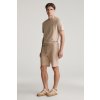 TEPLÁKOVÉ ŠORTKY GANT REG SHIELD SWEAT SHORTS DRY SAND