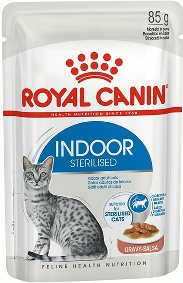 Royal Canin FHN Indoor Sterilised Gravy 12 x 85 g