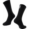 ponožky FORCE LONGER SLIM, černé Velikost: L-XL/42-46