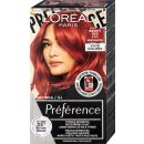 Farba na vlasy L'Oréal Préférence Vivid 8.624 Bright Red