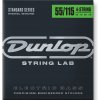 Struny Dunlop Stainless Steel pre basgitaru 55-115 DBS55115