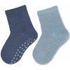 STERNTALER Ponožky protišmykové Banbusové ABS 2ks v balení modrá chlapec veľ. 20 12-24m 8102310-355-20