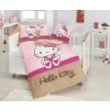 Matějovský Obliečky Kočička a medvedík Hello Kitty 1x40x60/1x100x135cm
