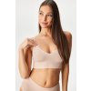 Astratex podprsenka RIB Bralette bez kostíc béžová