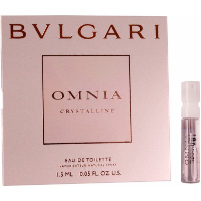 Bvlgari Omnia Crystalline toaletná voda dámska 1,5 ml vzorka