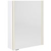 SAPHO - ALIX galérka s LED osvetlením 56x70x17,5cm, ľavá/pravá, biela AX156-0030