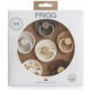 ŠESŤBALENIE OKRÚHLYCH CUMLÍKOV FRIGG EARTHY WONDER, 0-6M, KAUČUK