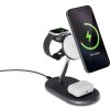 Epico UltraBase Qi2 3v1 Mag+ bezdrôtový nabíjací stojan čierny 9915101300253