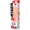VEĽKOSŤ AŽ 4 PALCOV EXTRA REALISTICKÝ PENIS EXTENDER -FLESH