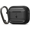 Spigen - Rugged Armor ochranné puzdro pre Apple AirPods Pro 3 - matná čierna