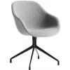 HAY Stolička AAC 121, Black Powder Coated Aluminium/Flamiber Grey C8