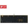 CHERRY KC 200 MX Brown - Mechanical Keyboard - Corded - QWERTY - Black/Bronze (G80-3950LIBEU-2)