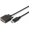 Digitus DisplayPort připojovací kabel, DP/M- DVI (24+1)/M 1.0m AK-340301-010-S