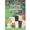 Kniha s omaľovánkami a aktivitami Jungle A4
