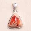 Nefertitis Opál mexický prívesok striebro Ag 925 P826 NF48221 - 1,6 cm, 3 g
