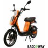 Elektroskúter RACCEWAY® E-BABETA® 250W 12Ah, oranžová-mat
