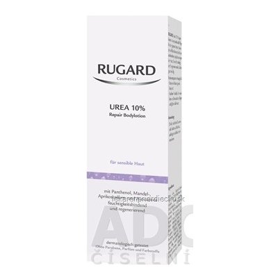 RUGARD Urea 10% regeneračné telové mlieko 1x200 ml