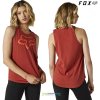 Fox Boundary Tank dámske tielko, red clear, M