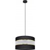 Helam | Luster na lanku HELEN 1xE27/15W/230V pr. 35 cm čierna/zlatá | HE1217