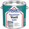 Saténová farba na drevené okná SÜDWEST AquaVision® Venti Satin RAL1018 - zinková žltá 2,5l
