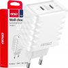 Sieťová nabíjačka Quick Charger 35W 2xUSB-C AMiO-04288