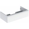 GEBERIT KÚPEĽNE Skrinka pod umývadlo iCon, s 1 zásuvkou, 74cm, 24.7cm, 47.6cm, biela, 502.311.01.3