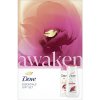 Dove Awaken Dove Advanced Care Go Fresh antiperspirant bez alkoholu 150 ml + Dove Advanced Care Reviving sprchový gél 225 ml