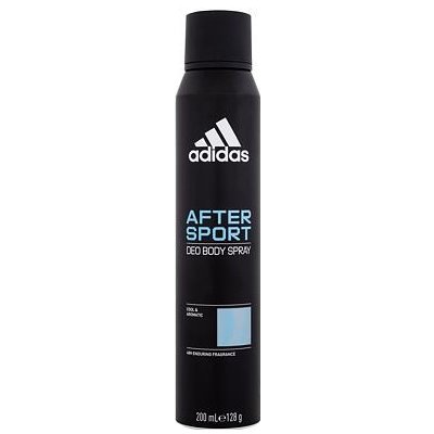 Adidas After Sport Deo Body Spray 48H 200 ml deodorant ve spreji bez obsahu hliníku pro muže