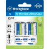 Westinghouse Premium akumulátor C 2500mAh - Malý, 2 kusy, 1,2 V