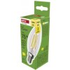 LED žiarovka Filament sviečka / E14 / 7 W (75 W) / 1055 lm / Teplá biela