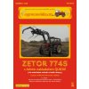 Agromodels Papierový model Traktor Zetor 7745 s nakladačom Quicke