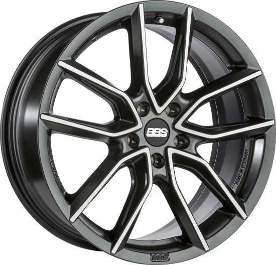 BBS XA 8,5x19 5x112 ET32 night fever black diamondcut