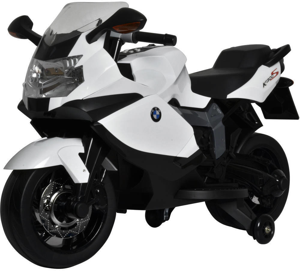 Buddy Toys Elektrická motorka BMW K1300 BEC 6010 černo-biela