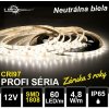 LEDprodukt PROFI LED pásik 60LED/m SMD1808 4,8W/m neutrálna biela CRI97 IP65 12V