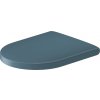 Duravit Vitrium Color - WC sedátko 385x468 mm, biela/salon modrá matná 002269FB00