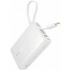 Powerbanka Baseus PicoGo 10000mAh, 45W, s kabelem USB-C bílá P10076803213-00