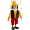 Drevená marioneta Pinocchio, 14 cm